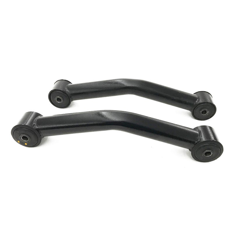 MTC Fixed Lower Control Arms Kit fits Jeep TJ XJ MJ ZJ Left or Right 3"- 4.5" Lift, Black - Image 1